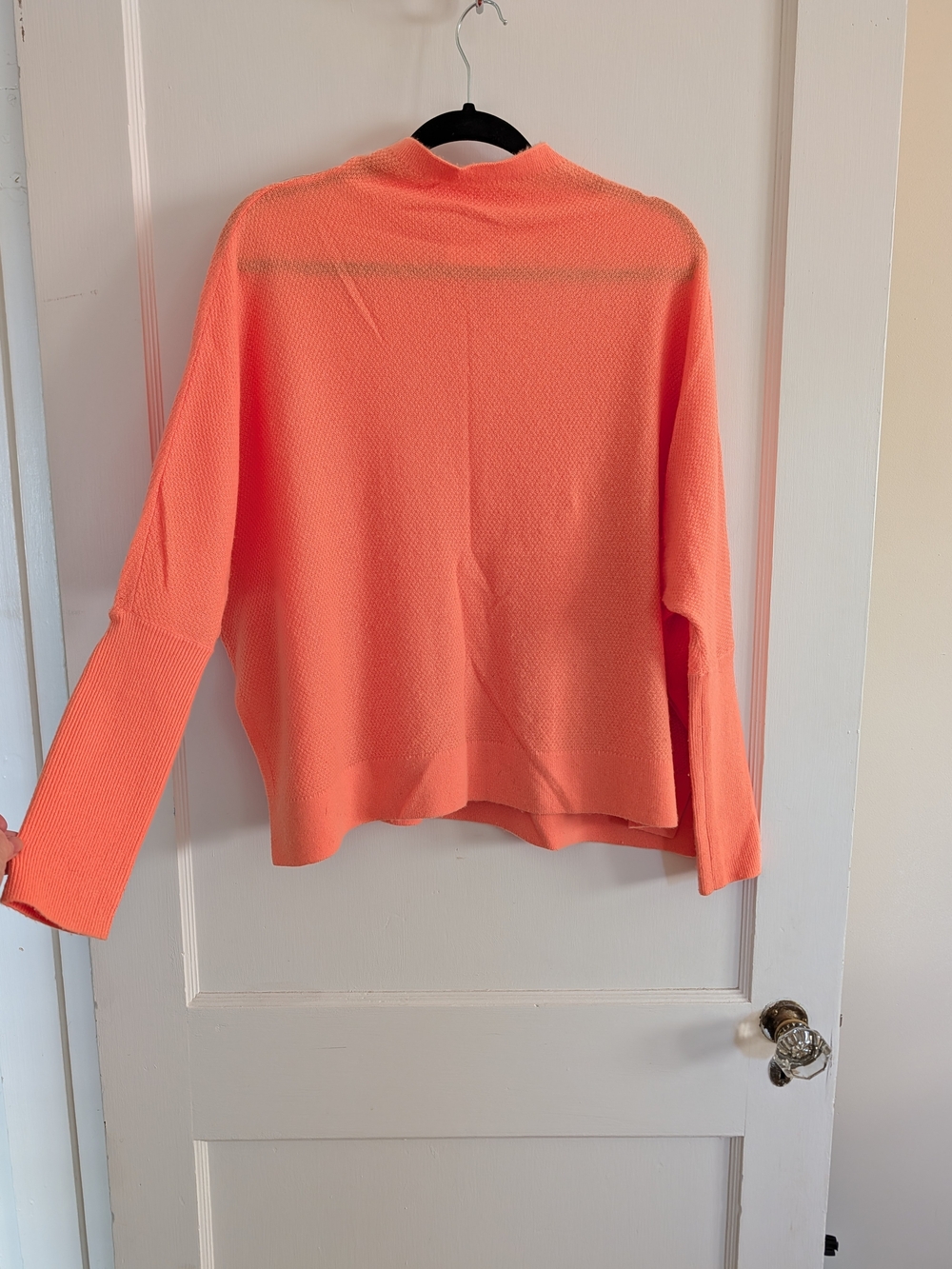Maeve Anthropologie Coral Crewneck Sweater
